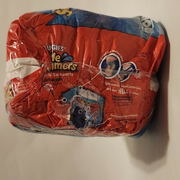 2017 Little Swimmers Diapers Disney's Finding Dory LARGE 32+ LB 14 - Picture 2 of 6